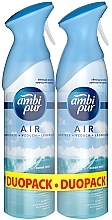 Парфумерія, косметика Освіжувач повітря "Океанський туман" - Ambi Pur Ocean Mist Air Freshener Spray Duopack