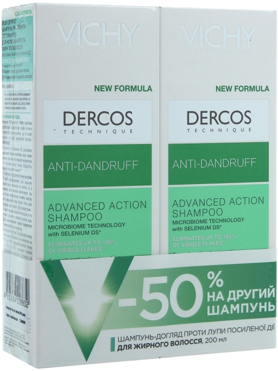 Набор - Vichy Dercos Anti-Dandruff (shm/200ml + shm/200ml)