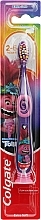 Духи, Парфюмерия, косметика Зубная щетка детская для детей от 2 до 6 лет очень мягкая, фиолетовая с розовым, тролль - Colgate Kids