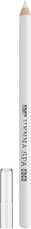 Разметочный белый карандаш для бровей - Henna Spa — фото N1
