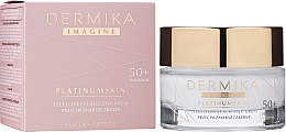 Жидкокристаллический крем против морщин - Dermika Imagine Platinum Skin 50+ Face Cream — фото N2