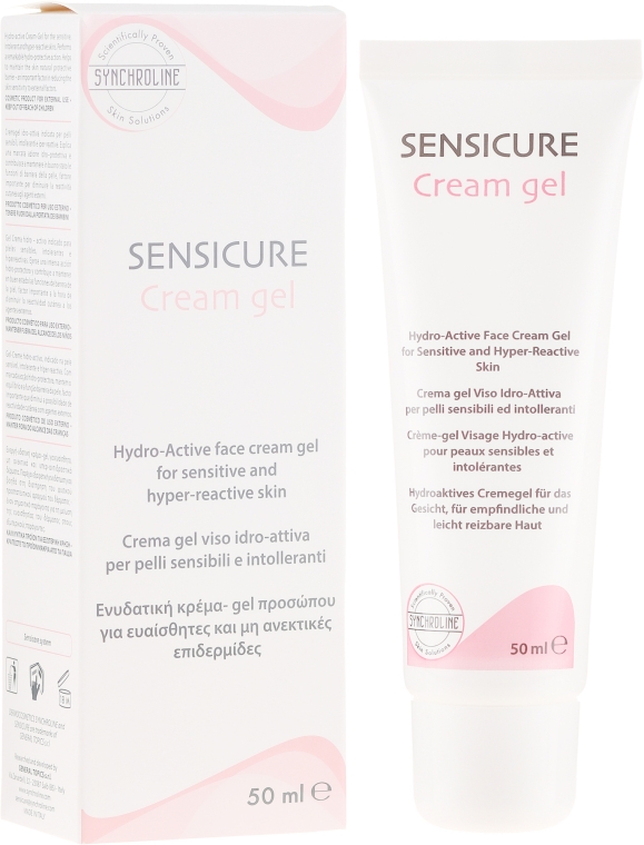 Зволожувальний крем-гель для чутливої шкіри - Synchroline Sensicure Creme Gel