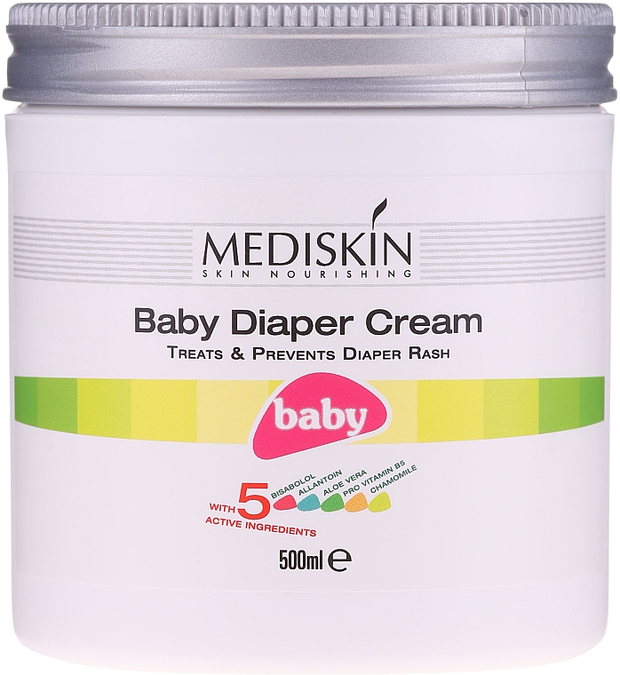 Крем для підгузків для немовлят - Mediskin Baby Diaper Cream — фото N1