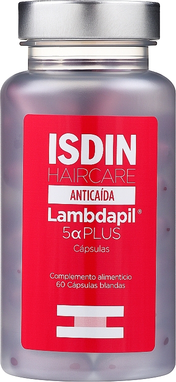 Харчова добавка "Від випадання волосся" в капсулах - Isdin Lambdapil 5a Plus Anti Hair Loss — фото N1