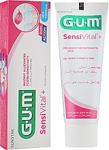 Духи, Парфюмерия, косметика Зубная паста для чувствительных зубов - G.U.M. Sensivital+ Fluoride Toothpaste