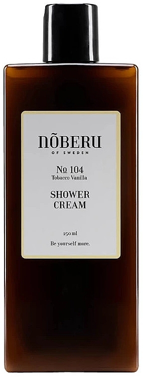 Крем для душа - Noberu Of Sweden №104 Tobacco Vanilla Shower Cream — фото N1