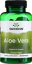 Трав'яна добавка "Алое вера" - Swanson Aloe Vera Digestive Health — фото N1