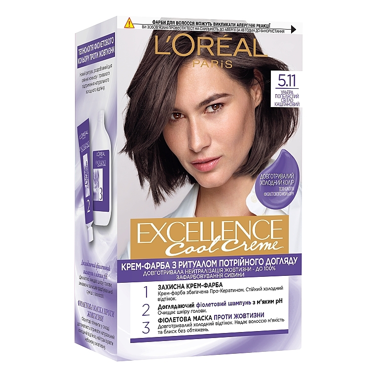 УЦЕНКА Краска для волос - L'Oreal Paris Excellence * — фото N1