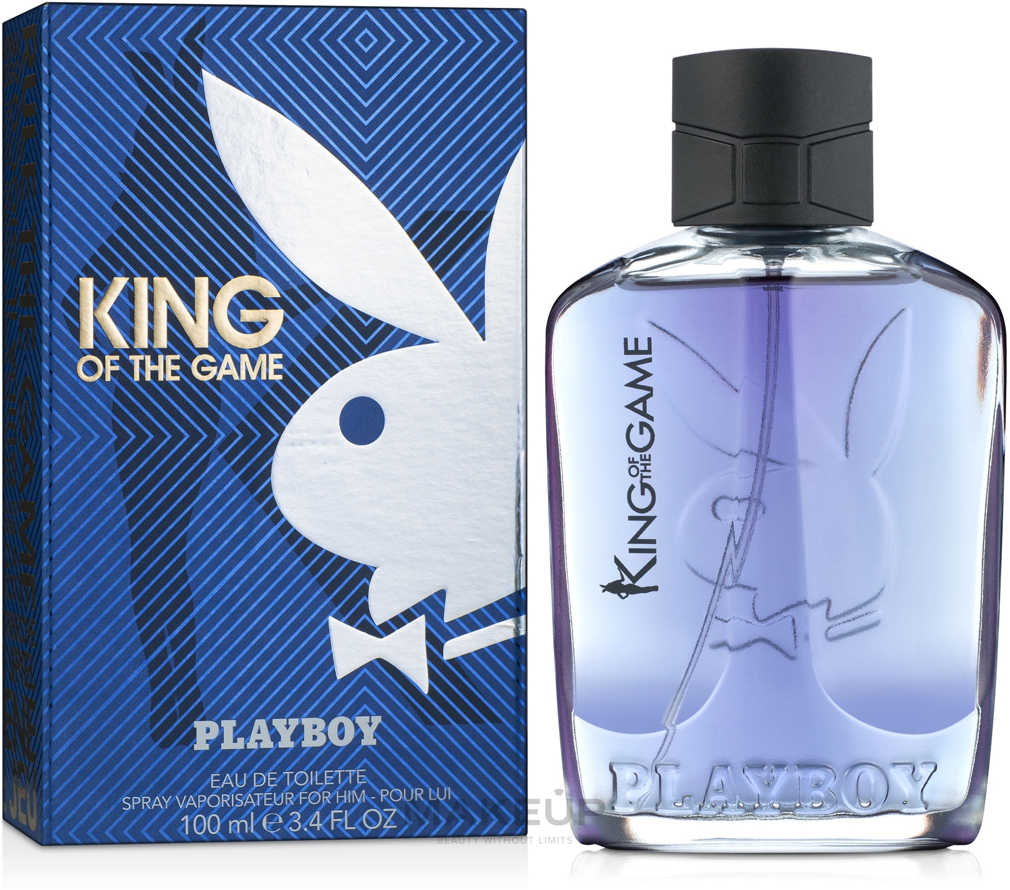 Playboy King Of The Game - Туалетная вода — фото 100ml