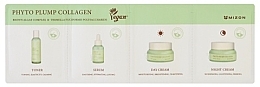 Парфумерія, косметика Набір - Mizon Phyto Plump Collagen Set Of 4 Sample Sachet (ton/ser/1.5ml + cr/cr2ml)