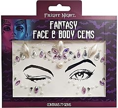 Парфумерія, косметика Стрази для обличчя та тіла, 77 шт. - Ardell Fantasy Face & Body Gems 051 Fright Fight