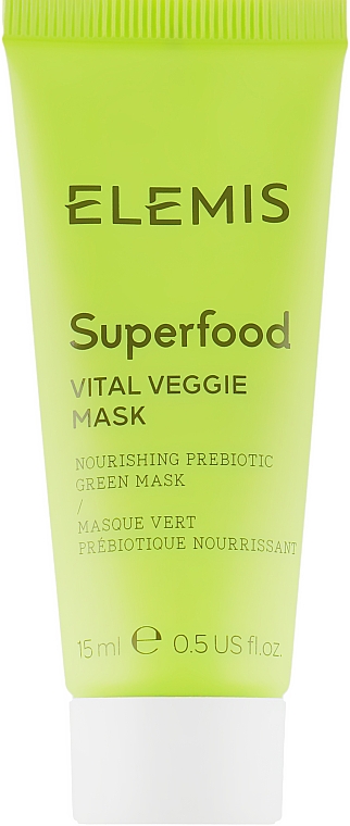 Энергетическая питательная маска - Elemis Superfood Vital Veggie Mask (мини) — фото N1
