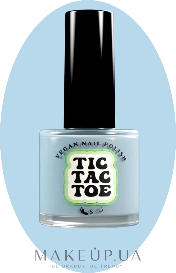 Лак для нігтів - Tic Tac Toe Vegan Nail Polish — фото 03 - I Am Blue