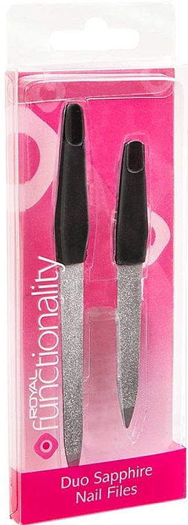 Пилочка для ногтей - Royal Cosmetics Functionality Duo Sapphire Nail Files — фото N1