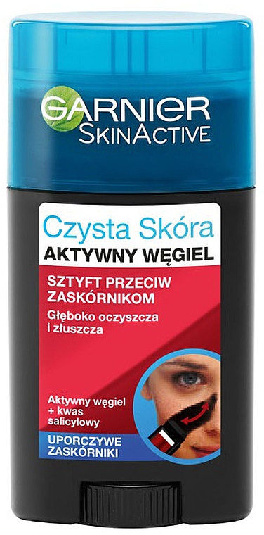 Скраб-стік для обличчя з активованим вугіллям - Garnier Skin Active Clean — фото N1