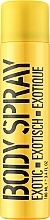 Духи, Парфюмерия, косметика Спрей для тела "Экзотический желтый" - Mades Cosmetics Stackable Exotic Body Spray