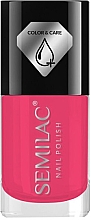 Лак для нігтів - Semilac Color&Care Nail Polish — фото N1