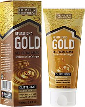 Духи, Парфюмерия, косметика Маска для глубокой очистки - Beauty Formulas Gold Gel Facial Mask