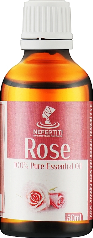 Эфирное масло розы - Nefertiti Rose 100% Pure Essential Oil — фото N1