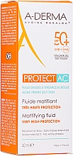 Матирующий флюид для лица - A-Derma Protect AC Mattifying Fluid SPF 50 — фото N2