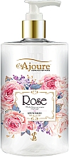 Крем-мыло для рук "Роза" - Ajoure — фото N1