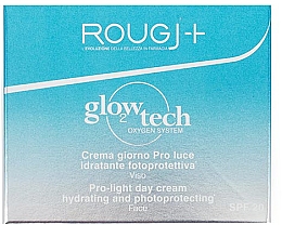 Кисневий денний крем - Rougj+ Glowtech Oxygen System Pro-Light Day Cream — фото N2