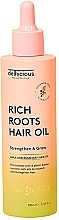 Масло для волос - Delhicious Rich Roots Amla & Rosemary Hair Oil  — фото N1
