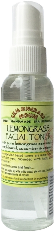 Освіжаючий тонік "Лемонграс" - Lemongrass House Lemongrass Facial Toner — фото N1