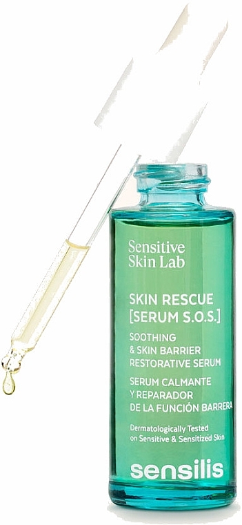 УЦІНКА Сироватка відновлювальна для обличчя - Sensilis Skin Rescue Serum S.O.S. * — фото N1