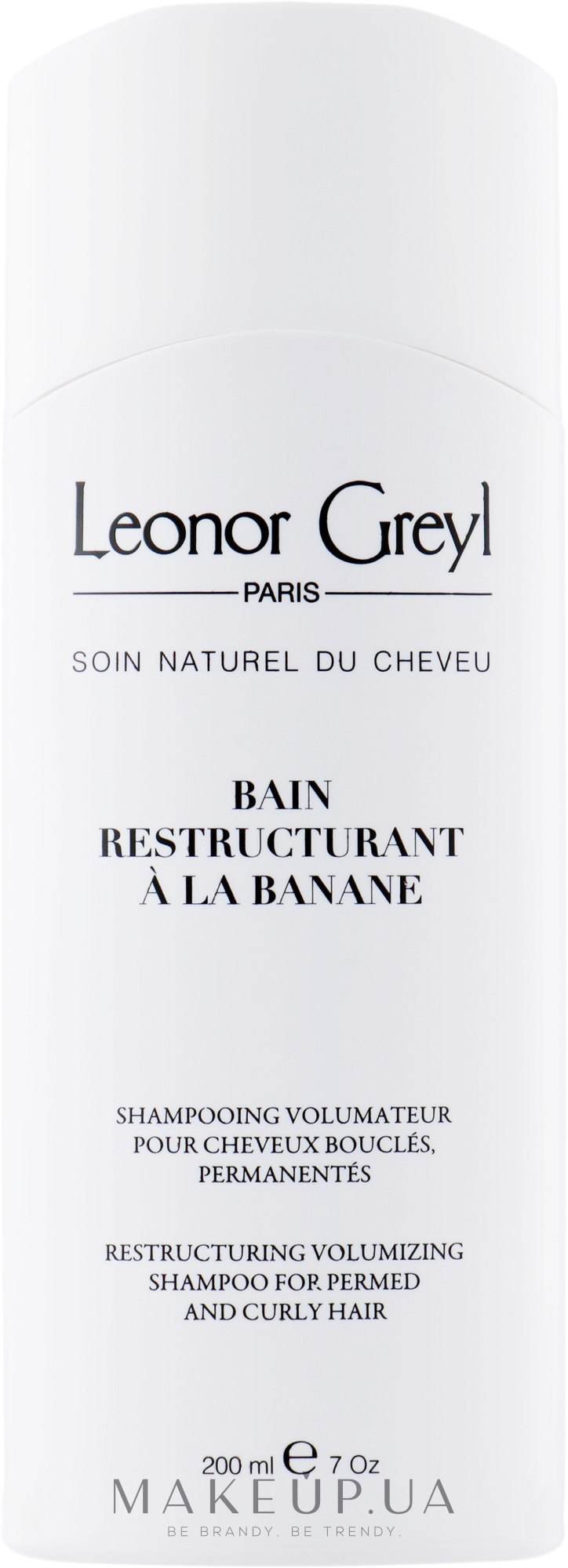Восстанавливающий шампунь - Leonor Greyl Bain Restructurant a la Banane — фото 200ml