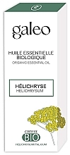 Духи, Парфюмерия, косметика Эфирное масло бессмертника итальянского - Galeo Organic Essential Oil Helichrysum Italicum