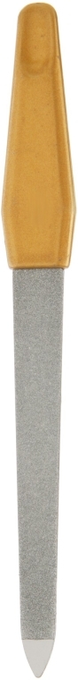 Пилочка для нігтів сапфірова, 12,5 см, золотиста - Top Choice — фото N1