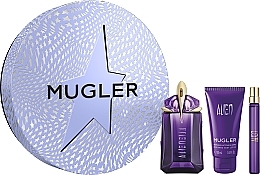 Mugler Alien - Набір (edp/60ml + edp/10ml + b/lot/50ml) — фото N1