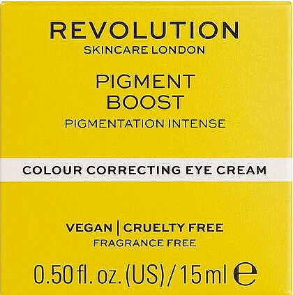 Корректирующий крем для кожи вокруг глаз - Revolution Skincare Pigment Boost Colour Correcting Eye Cream — фото N3