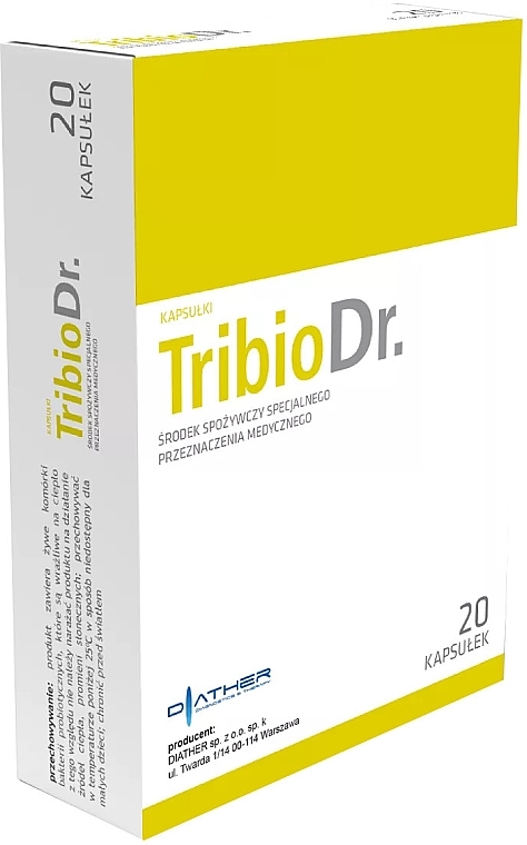 Пробіотики для травлення - Diather Diagnostics & Therapy TribioDr. — фото N1