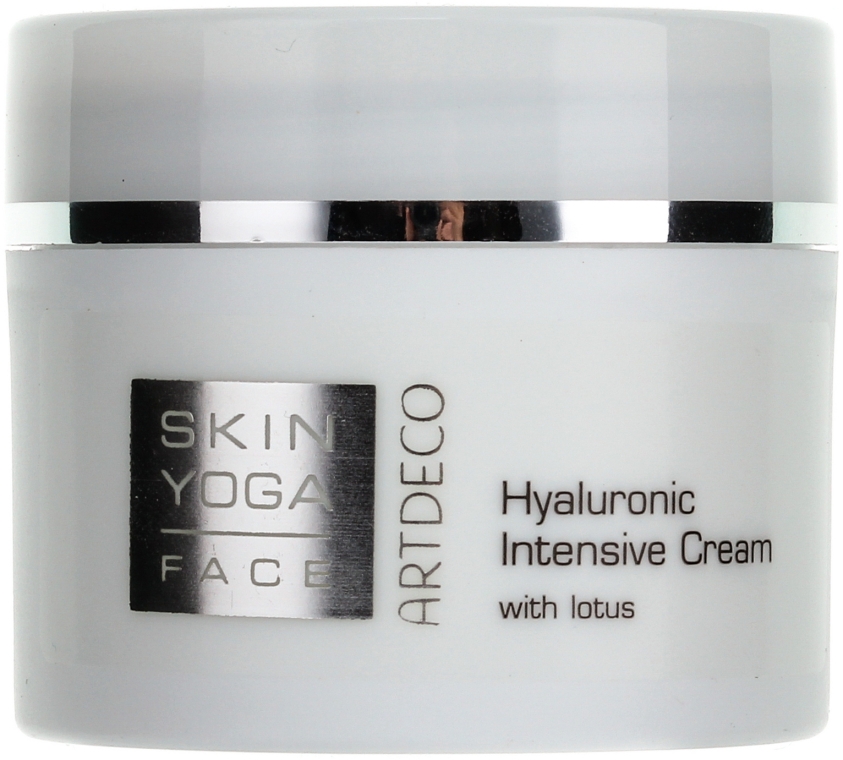 Насыщенный крем для интенсивного ухода с омолаживающим эффектом - Artdeco Hyaluronic Intensive Cream with Lotus (тестер)