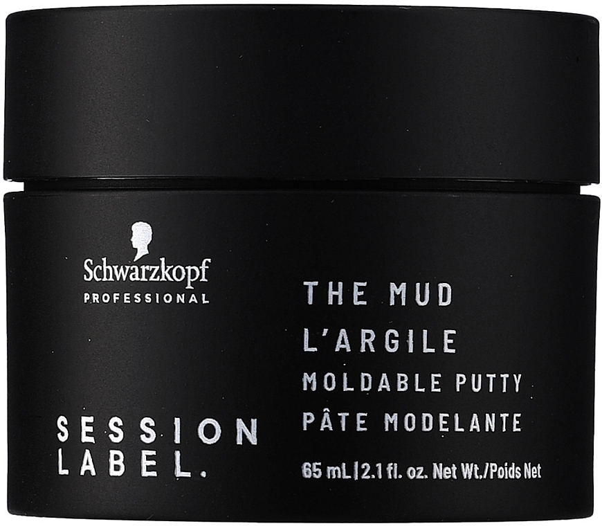 Моделирующая глина для волос - Schwarzkopf Professional Session Label The Mud Mouldable Putty — фото N1