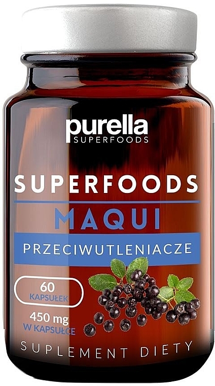 Харчова добавка "Ягоди" - Purella Superfood Maqui 450mg — фото N1