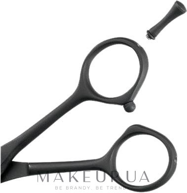 Ножиці для стрижки волосся, чорні - Barburys Sky Black 6 — фото N2