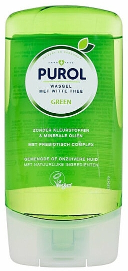 Гель для вмивання, для жирної та проблемної шкіри - Purol Green Wash Gel — фото N1