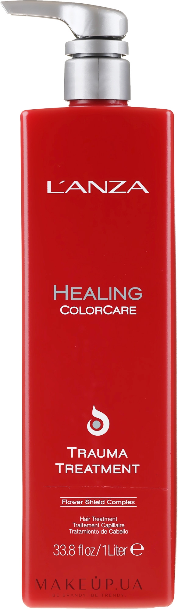 Маска для поврежденных и окрашенных волос - L'Anza Healing ColorCare Trauma Treatment — фото 1000ml