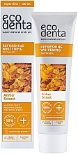 Освежающая отбеливающая зубная паста с экстрактом янтаря - Ecodenta Expert Line Refreshing Whitening Toothpaste — фото N2