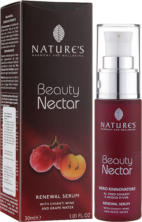 Відновлювальна сироватка для обличчя - Nature's Beauty Nectar  Renewal Serum — фото N2