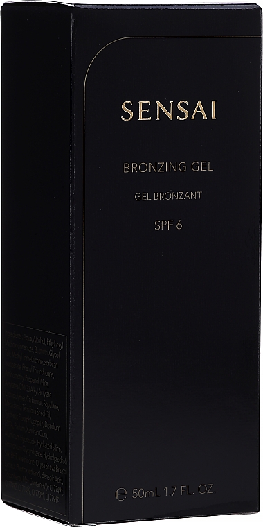 Бронзувальний гель - Sensai Bronzing Gel SPF6 — фото N2