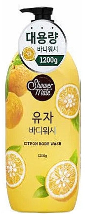 Гель для душа "Лимон" - KeraSys Shower Mate Citron Body Wash — фото N1