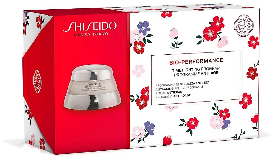 Набор, 5 продуктов - Shiseido Bio-Perfomance Time Fighting Programe — фото N2