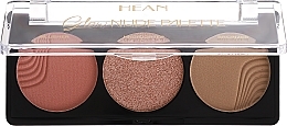 Контурная палетка для макияжа лица - Hean Glow Nude Palette DayGlow — фото N1