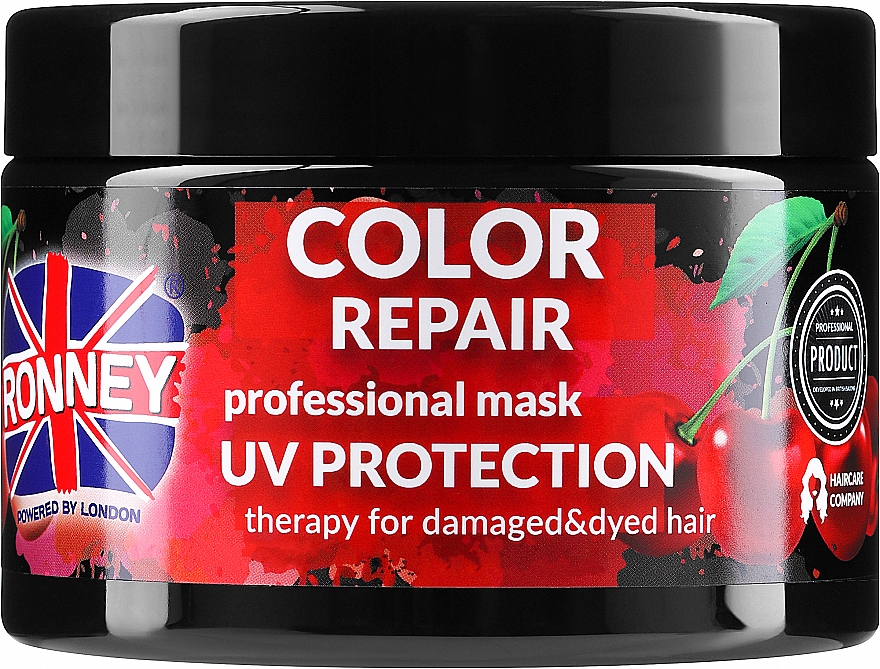 Маска для волос с УФ-защитой - Ronney Professional Color Repair Mask UV Protection — фото N1