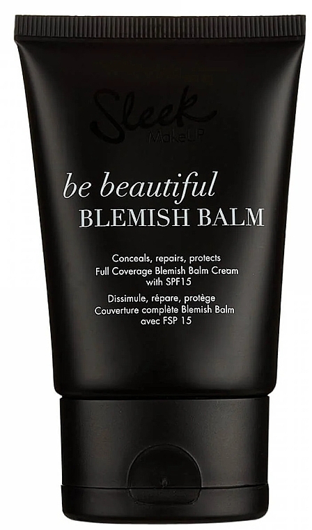 Тональний бальзам для обличчя - Sleek MakeUP Be Beautiful Blemish Balm — фото N1