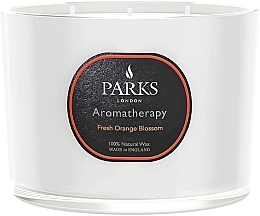 Ароматична свічка - Parks London Aromatherapy Fresh Orange Blossom Candle — фото N2